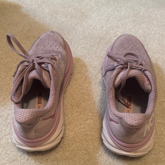 Hoka Women's Dusty Pink Running Shoes - Picture 4 of 5